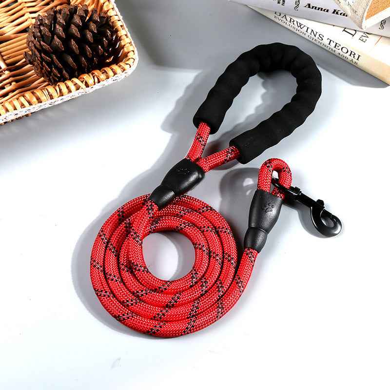 Nylon Dog Leash - Durable Round Rope Design for Ultimate Control - Travillure Pet Emporium