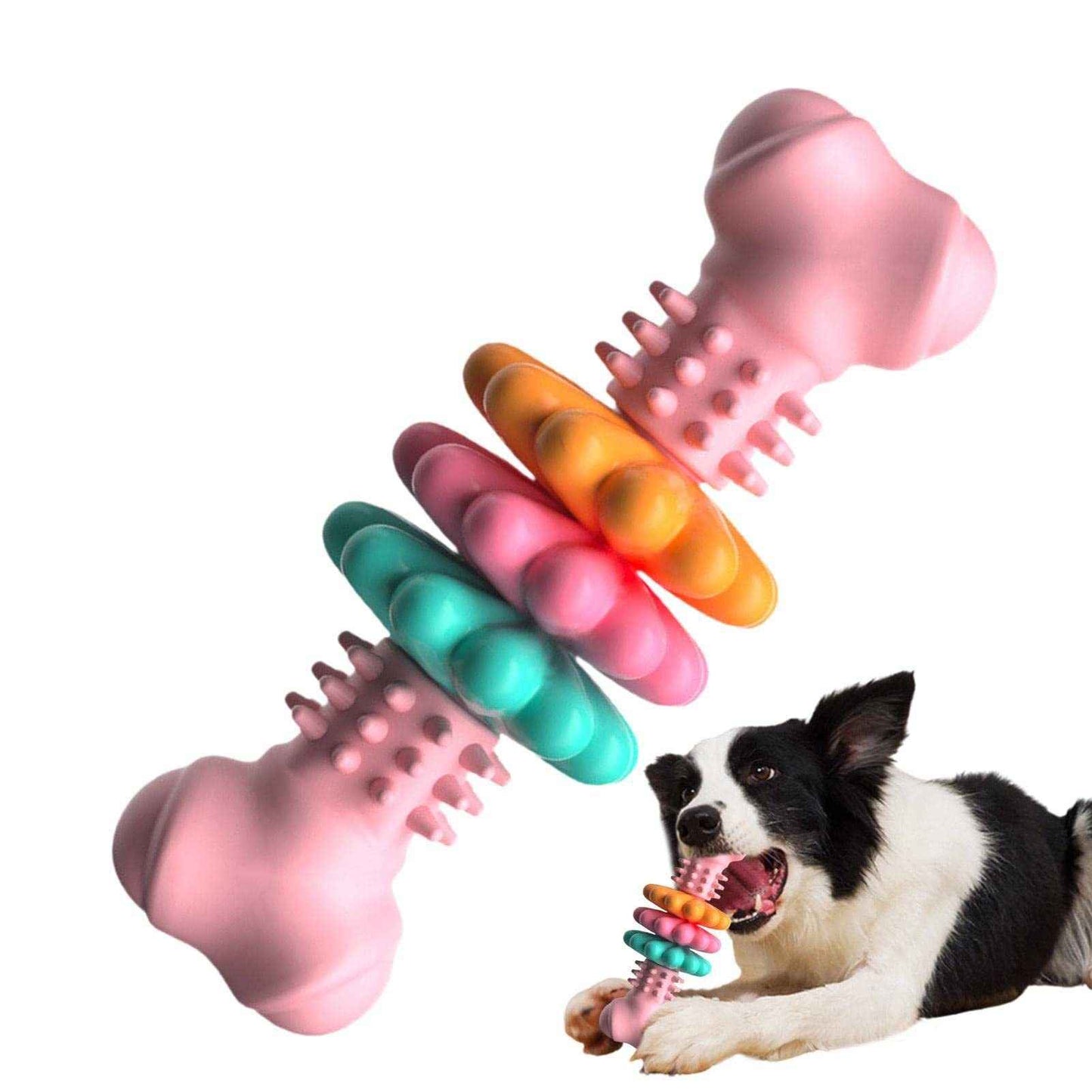 Bone Type Bite Resistant Bone Teething Toy for Comfortable Teething Relief - Travillure Pet Emporium