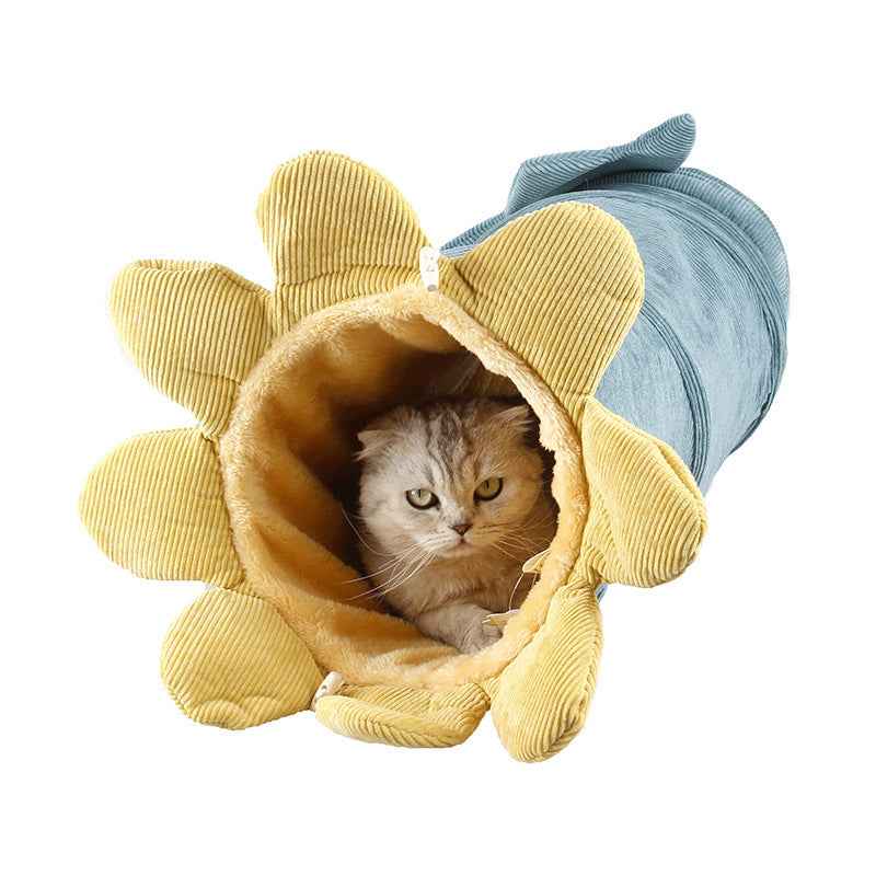 Creative Cat Tunnel Toy for Fun and Playful Pets - Travillure Pet Emporium