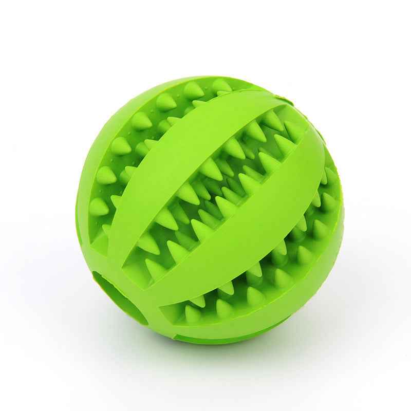 Rubber Mint Pet Feeding Ball with Built-in Food Storage for Effortless Pet Feeding - Travillure Pet Emporium