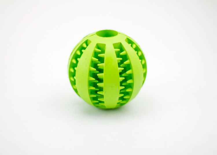 Rubber Mint Pet Feeding Ball with Built-in Food Storage for Effortless Pet Feeding - Travillure Pet Emporium