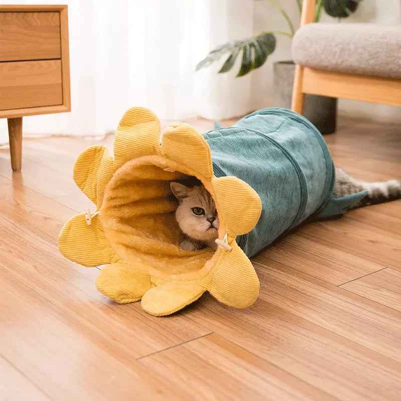 Creative Cat Tunnel Toy for Fun and Playful Pets - Travillure Pet Emporium