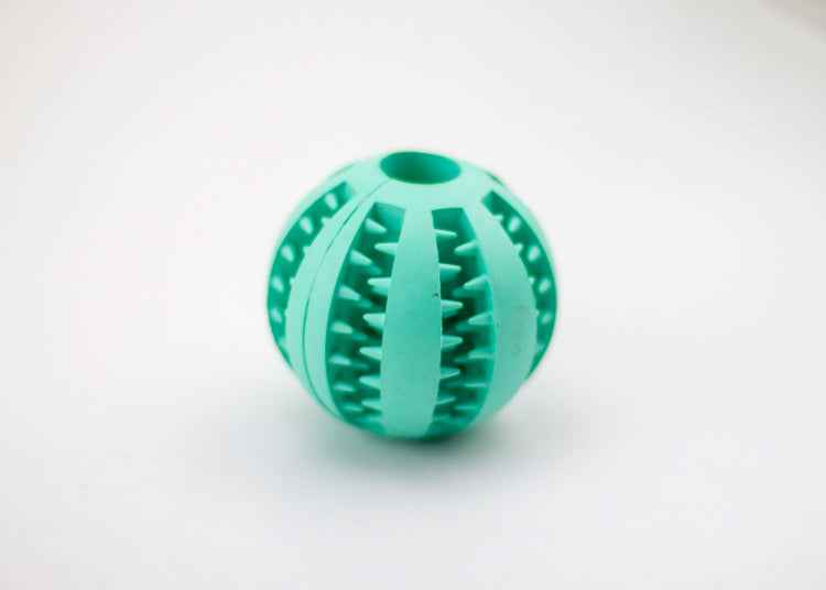 Rubber Mint Pet Feeding Ball with Built-in Food Storage for Effortless Pet Feeding - Travillure Pet Emporium