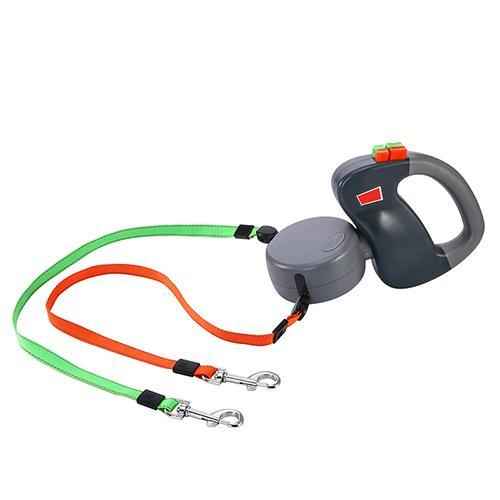 Retractable Dog Walking Leash for Dual Pets - Travillure Pet Emporium