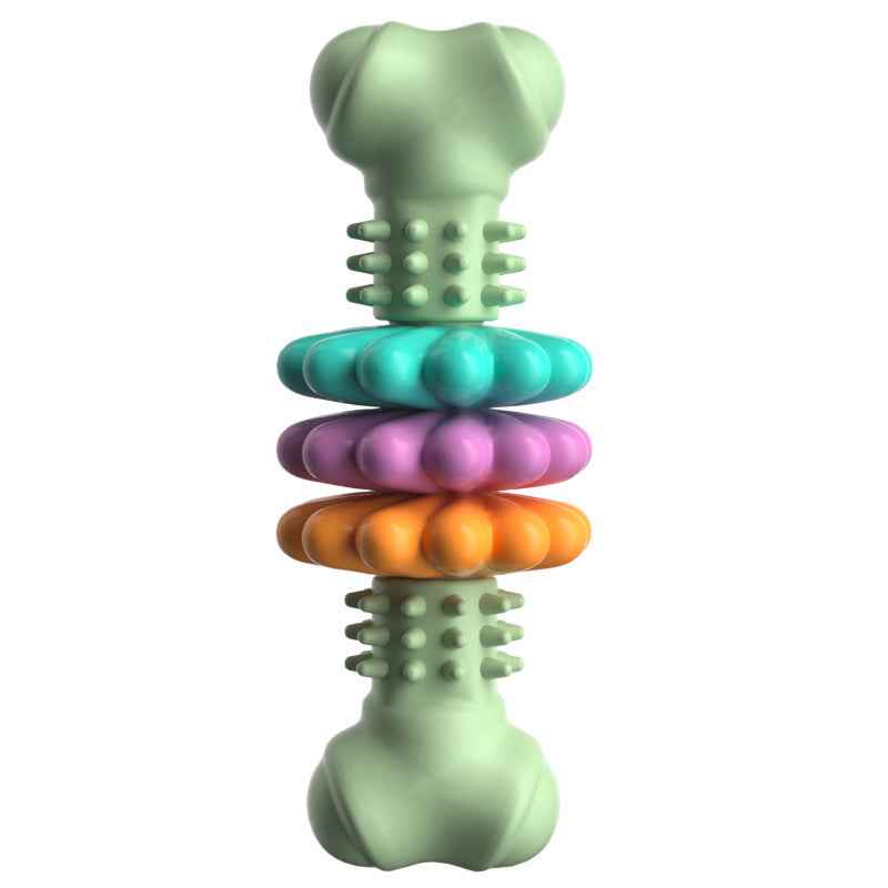 Bone Type Bite Resistant Bone Teething Toy for Comfortable Teething Relief - Travillure Pet Emporium