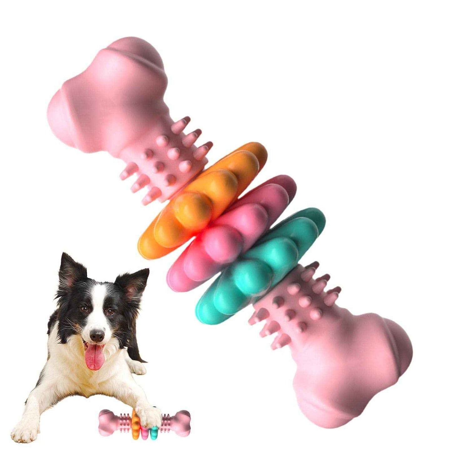 Bone Type Bite Resistant Bone Teething Toy for Comfortable Teething Relief - Travillure Pet Emporium