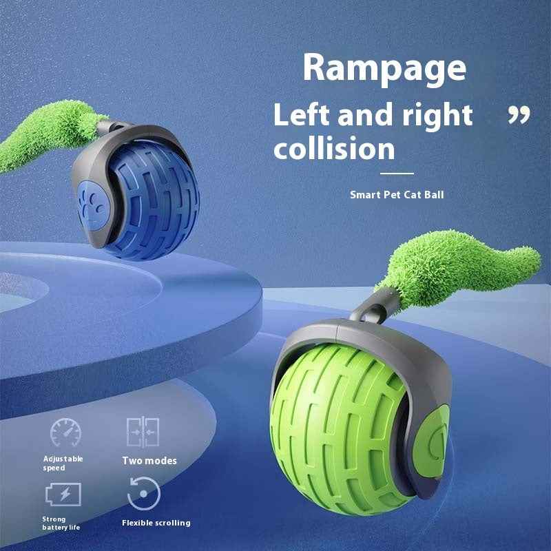 Electric Intelligent Teasing Cat Toy - Ultimate Electric Cat Toy for Interactive Fun - Travillure Pet Emporium