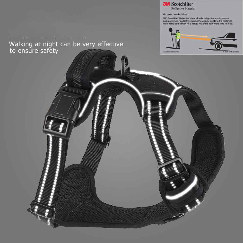 No-Pull Dog Harness - Breathable and Reflective Design for Ultimate Comfort - Travillure Pet Emporium