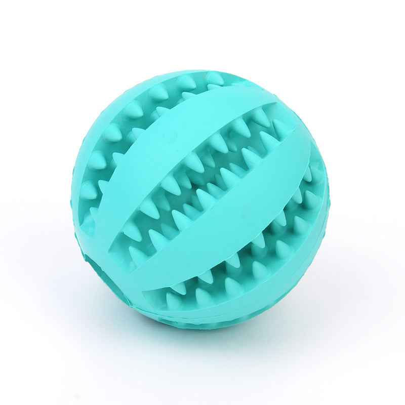 Rubber Mint Pet Feeding Ball with Built-in Food Storage for Effortless Pet Feeding - Travillure Pet Emporium
