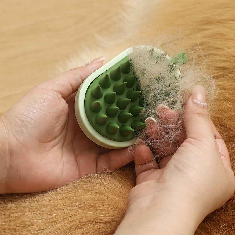 Soft Silicone Pet Hair Remover Comb - Travillure Pet Emporium