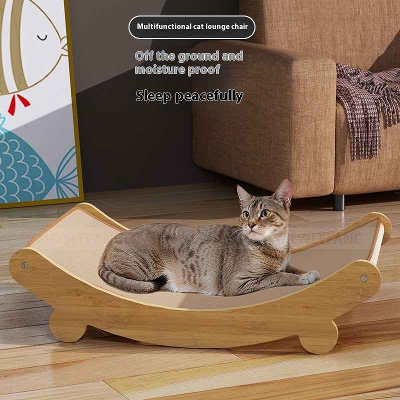 Full Sisal Cat Scratch Lounge Chair for Ultimate Comfort and Play - Travillure Pet Emporium