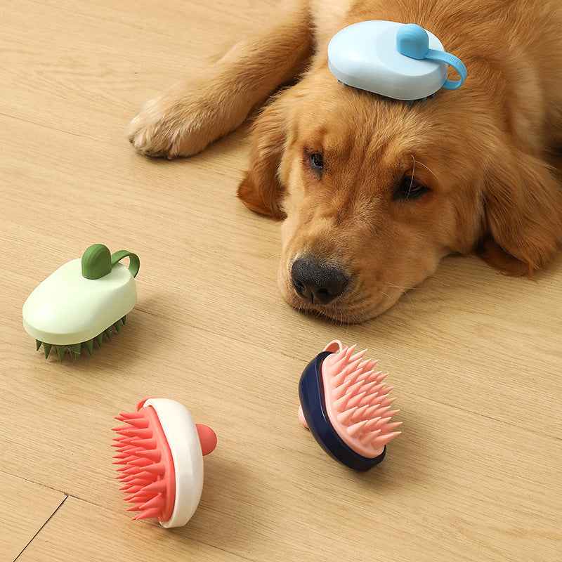 Soft Silicone Pet Hair Remover Comb - Travillure Pet Emporium