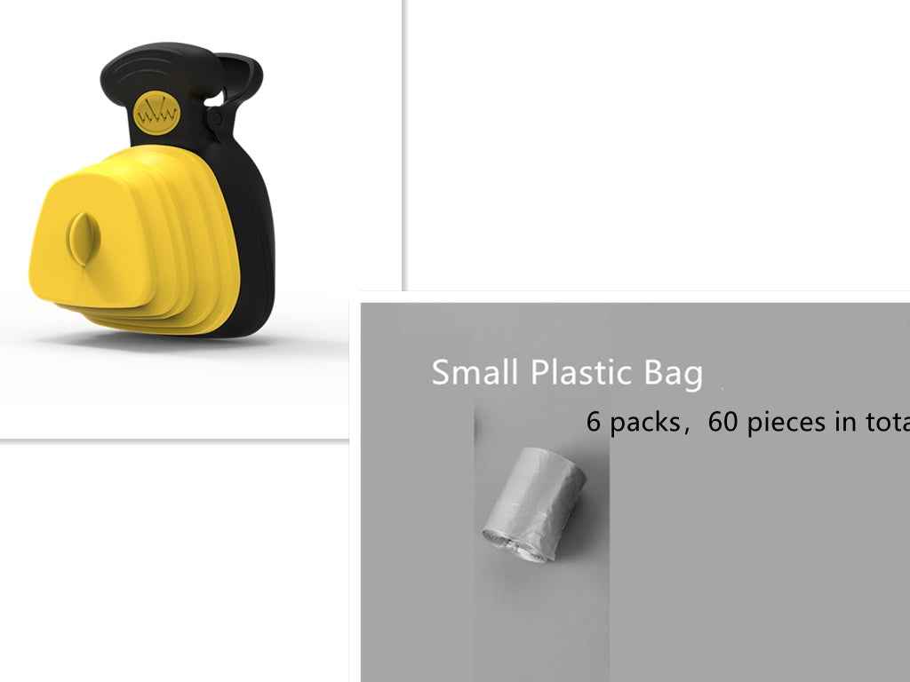 Portable Dog Poop Bag Dispenser with Foldable Scoop for Easy Cleanup - Travillure Pet Emporium