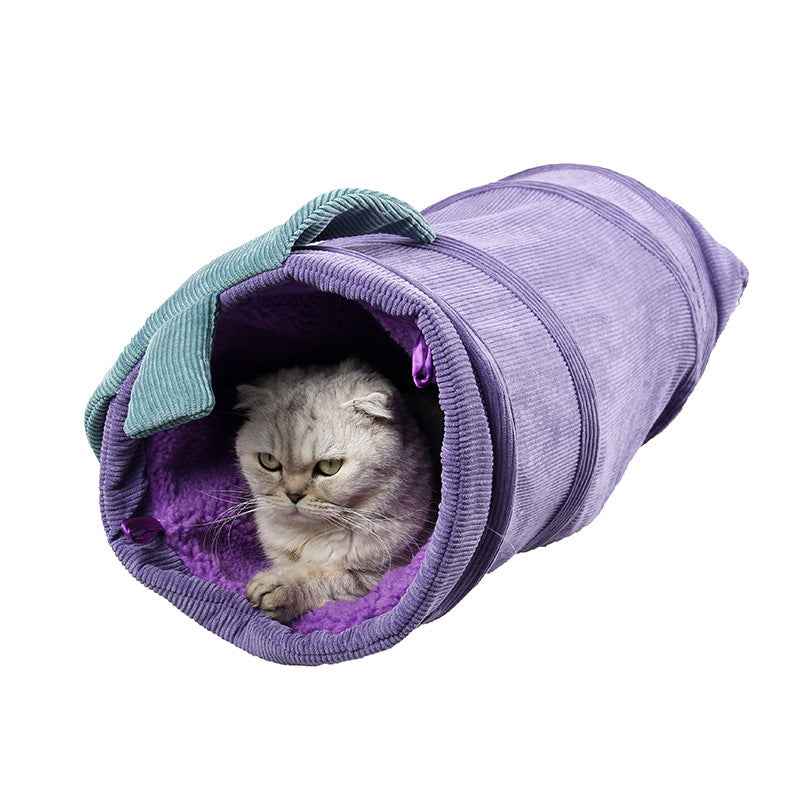 Creative Cat Tunnel Toy for Fun and Playful Pets - Travillure Pet Emporium