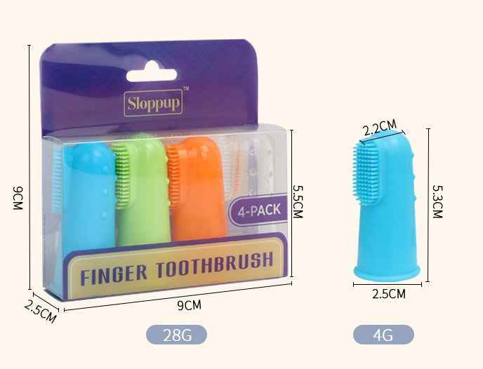 Pet Finger Toothbrush for Cats and Dogs - Gentle Oral Care Solution - Travillure Pet Emporium