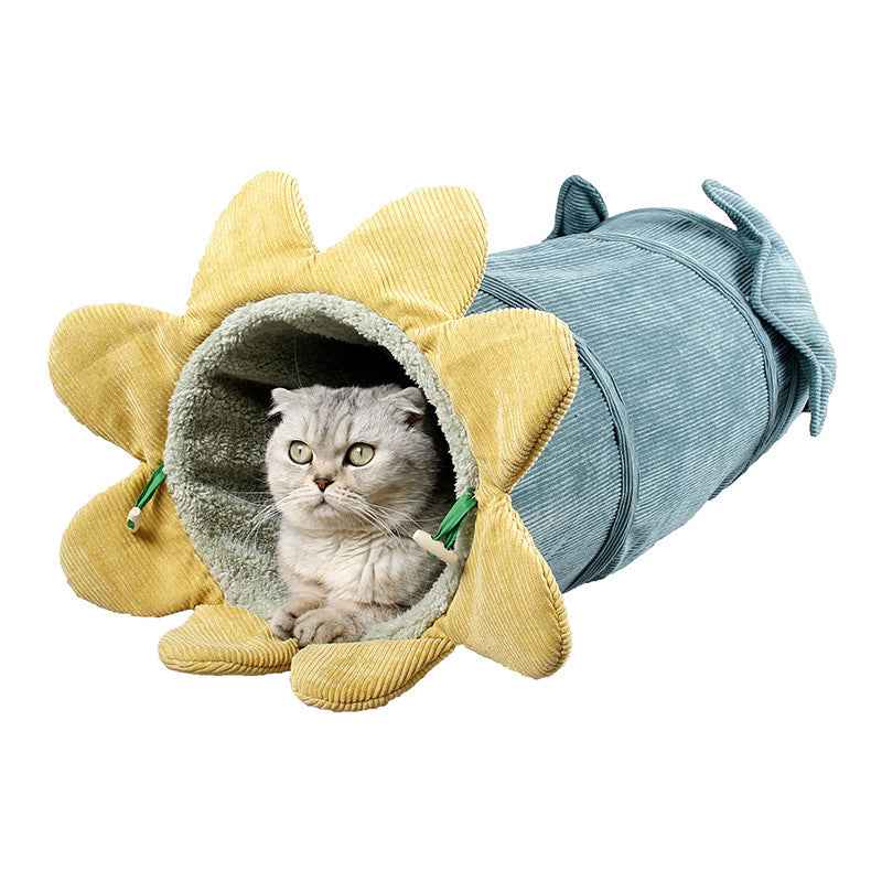 Creative Cat Tunnel Toy for Fun and Playful Pets - Travillure Pet Emporium