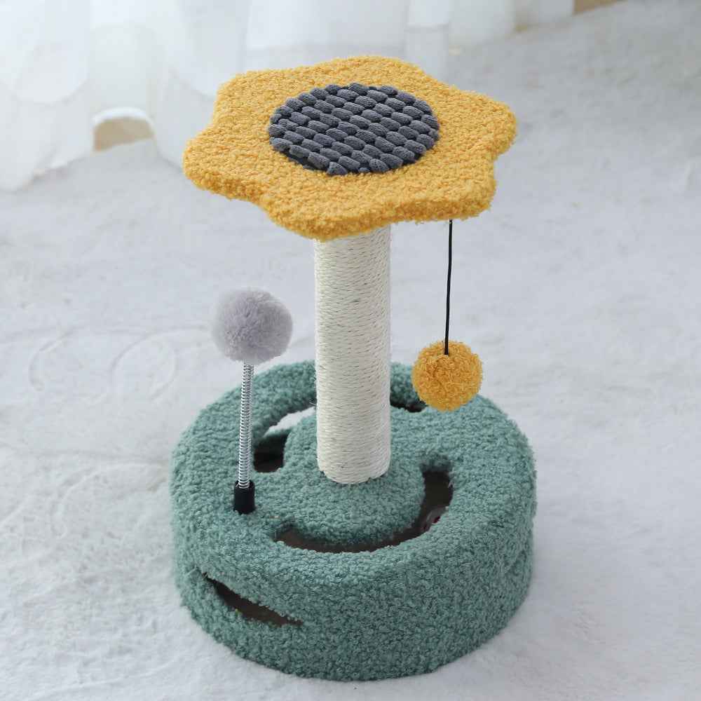 Multifunctional Cat Teasing Toy - Interactive Scraping Rod for Hours of Fun - Travillure Pet Emporium