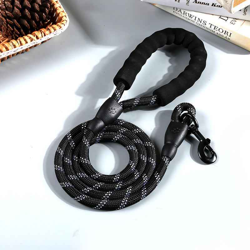 Nylon Dog Leash - Durable Round Rope Design for Ultimate Control - Travillure Pet Emporium