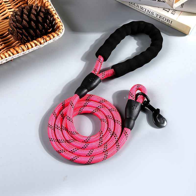 Nylon Dog Leash - Durable Round Rope Design for Ultimate Control - Travillure Pet Emporium