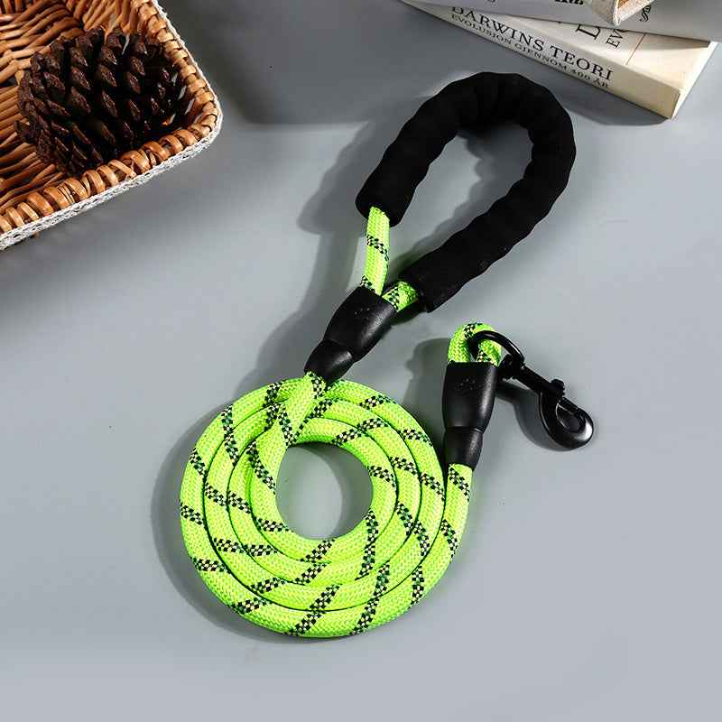 Nylon Dog Leash - Durable Round Rope Design for Ultimate Control - Travillure Pet Emporium