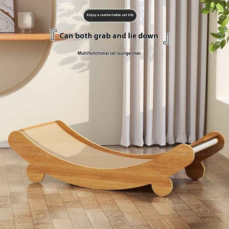 Full Sisal Cat Scratch Lounge Chair for Ultimate Comfort and Play - Travillure Pet Emporium