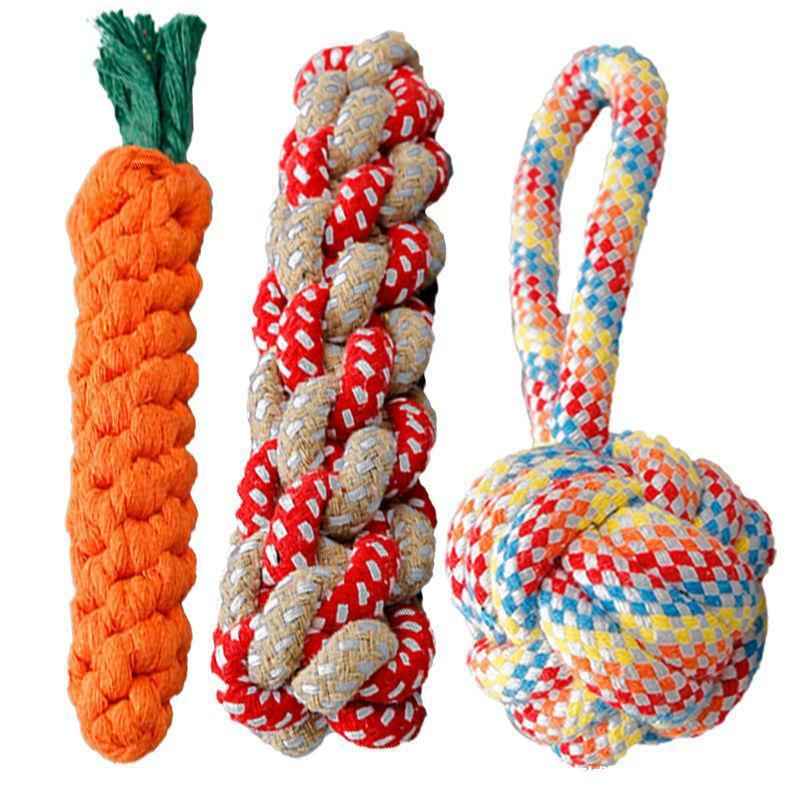 Cord Teether Knot Toy - Safe and Versatile Cord Teether Toy for Babies - Travillure Pet Emporium