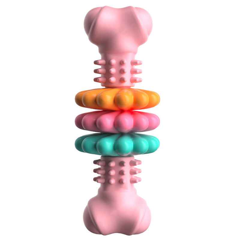 Bone Type Bite Resistant Bone Teething Toy for Comfortable Teething Relief - Travillure Pet Emporium