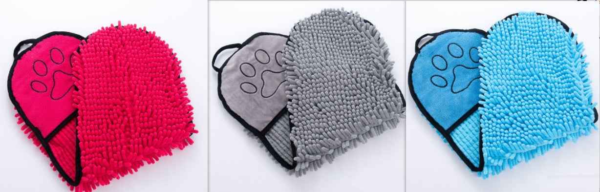 Super Absorbent Microfiber Pet Towels for Dogs & Cats - Travillure Pet Emporium