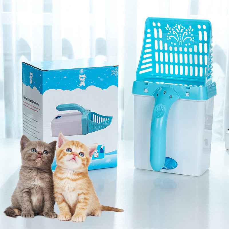 Neater Litter Genie Cat Scooper with Waste Bag for Easy Cat Care - Travillure Pet Emporium