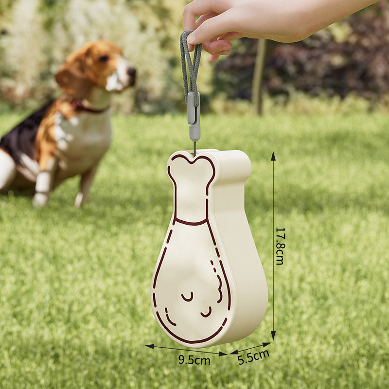 Portable 2-in-1 Pet Water Bottle Feeder