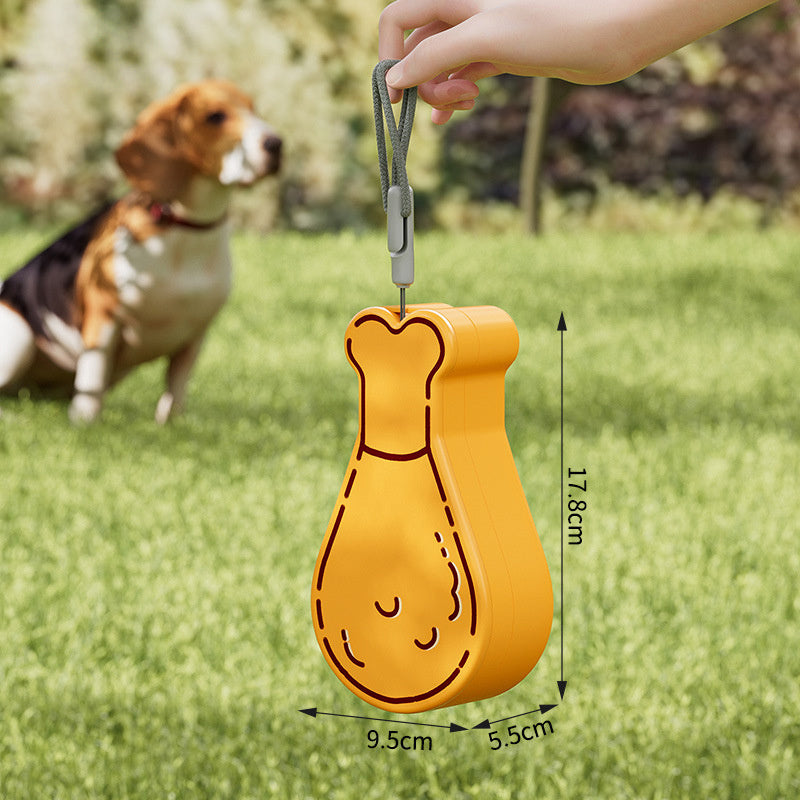 Portable 2-in-1 Pet Water Bottle Feeder