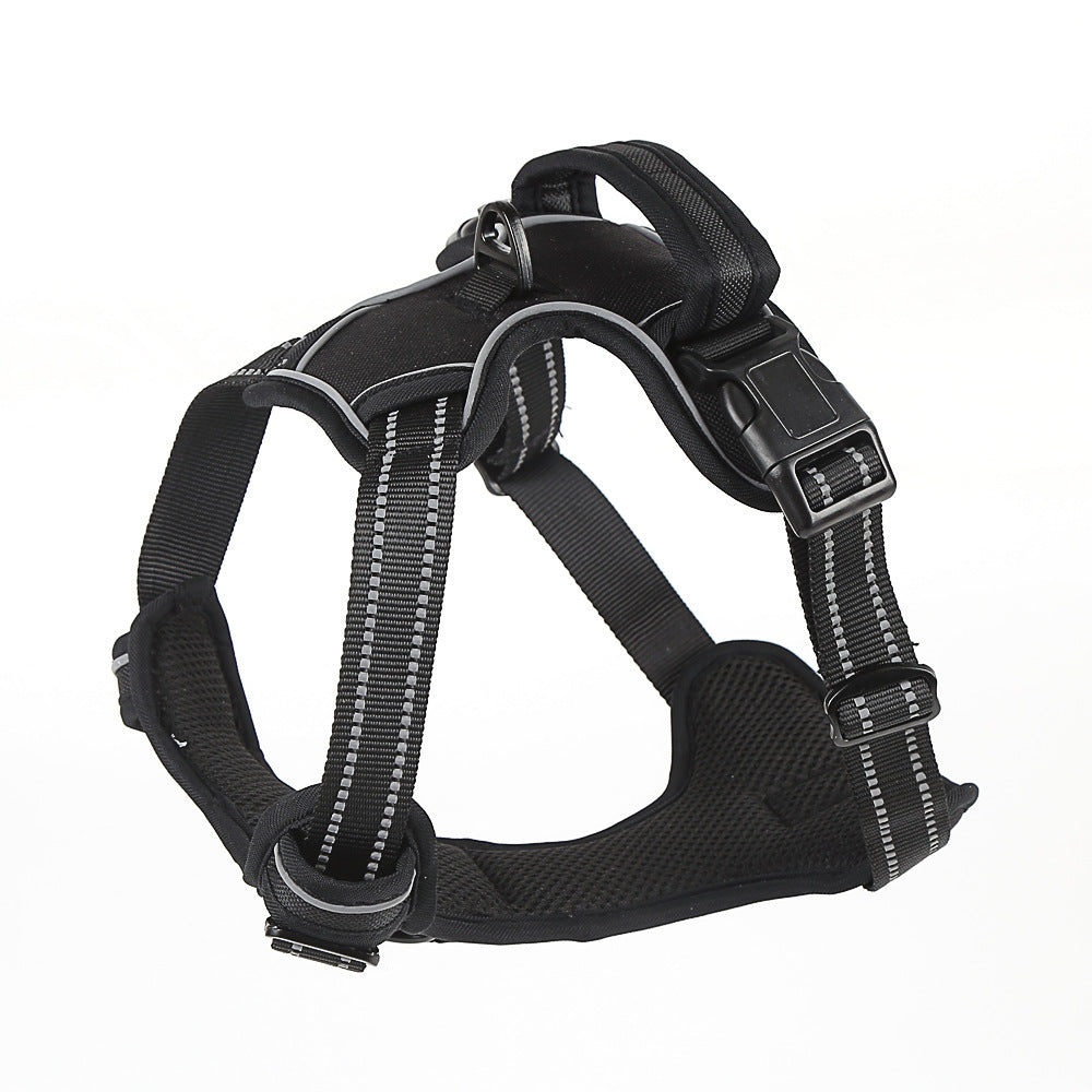 No-Pull Breathable Reflective Dog Harness