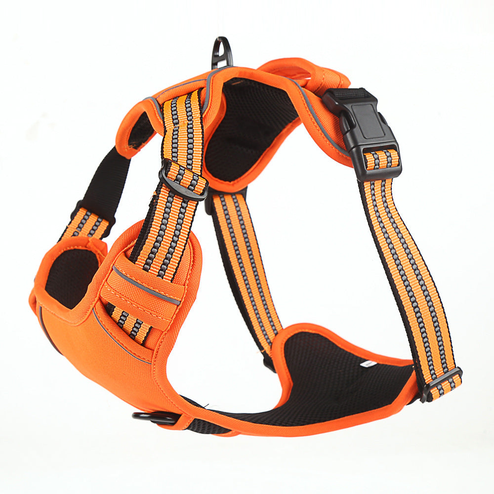 No-Pull Breathable Reflective Dog Harness