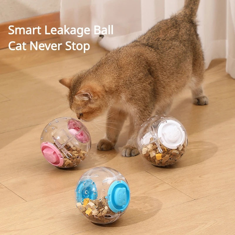 Interactive Dog Cat Slow Feeding Ball Toy