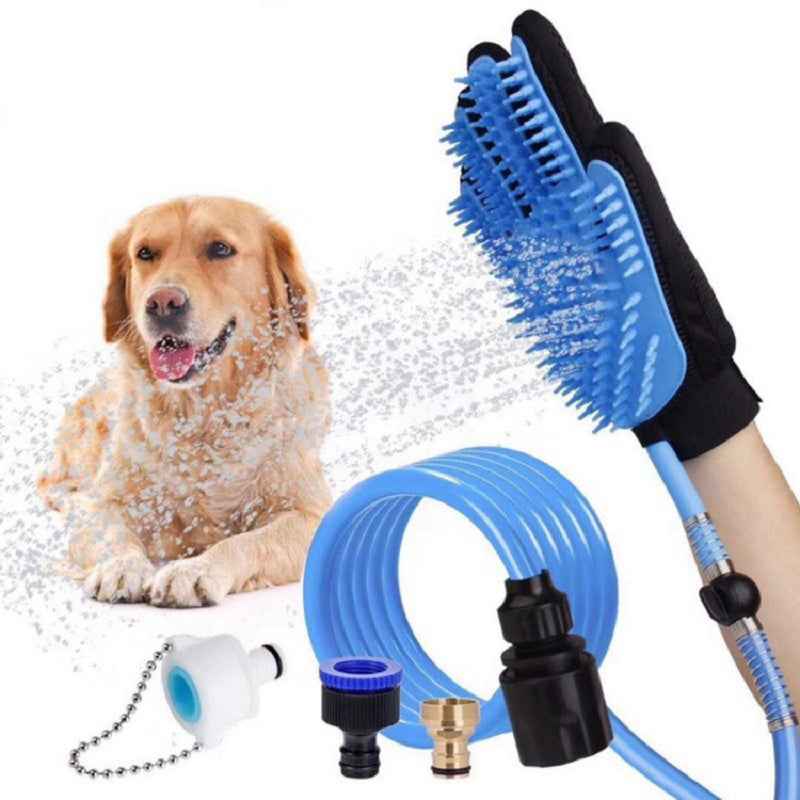 Handheld Dog Shower Tool for Effortless Pet Bathing - Travillure Pet Emporium