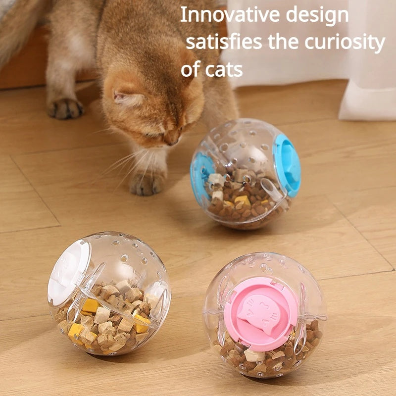 Interactive Dog Cat Slow Feeding Ball Toy