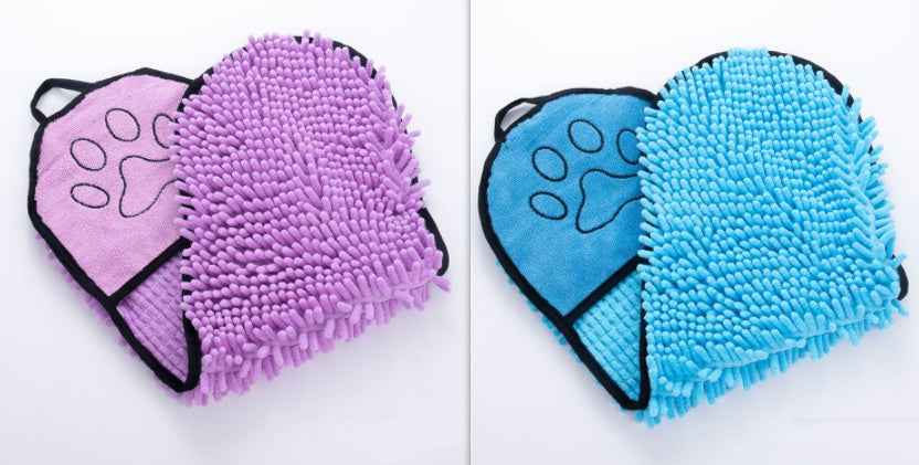 Super Absorbent Microfiber Pet Towels for Dogs & Cats - Travillure Pet Emporium