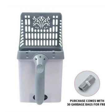 Neater Litter Genie Cat Scooper with Waste Bag for Easy Cat Care - Travillure Pet Emporium