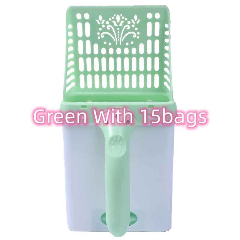 Neater Litter Genie Cat Scooper with Waste Bag for Easy Cat Care - Travillure Pet Emporium