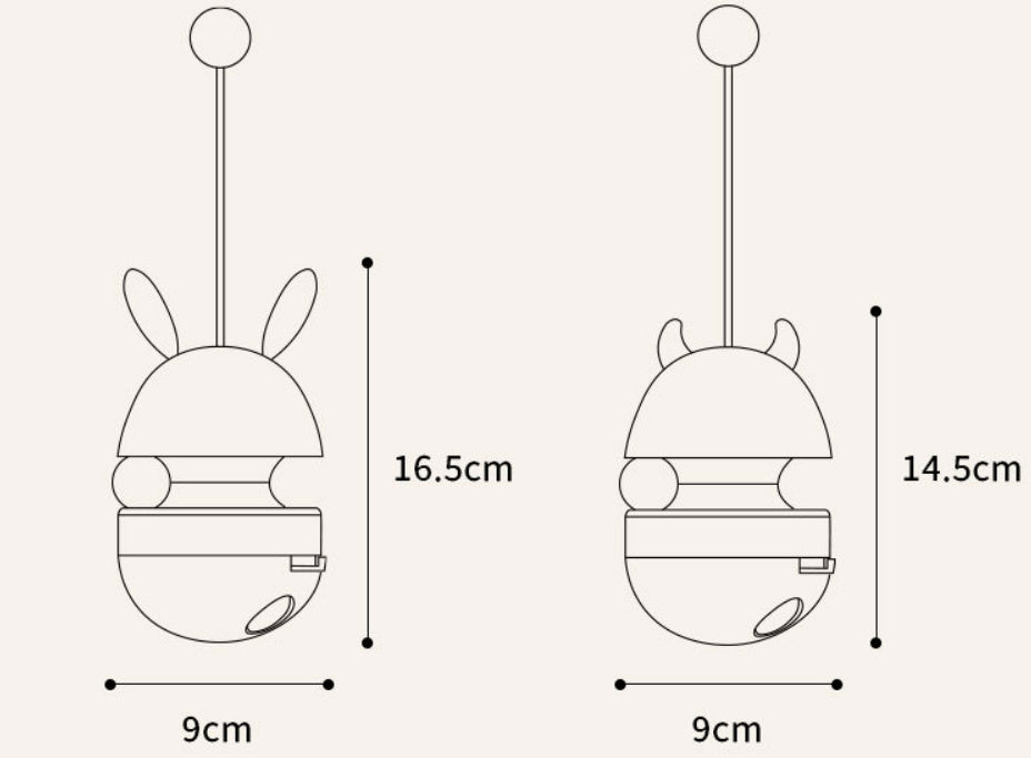 Turntable Pet Tumbler Cat Toy